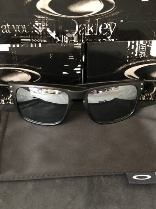 OO9102 Oakley Holbrook Chrome Iridium Prizm Polarized Sunglasses - Picture 7 of 8